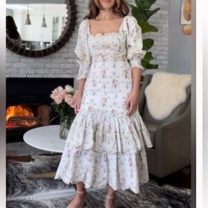 LoveShackFancy Toulon dress vanilla kisses